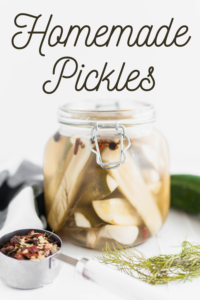 Meg's Everyday Indulgence | Family Cuisine 8 Homemade pickles are super simple to make with just a few ingredients. These taste just like the favorite Claussen