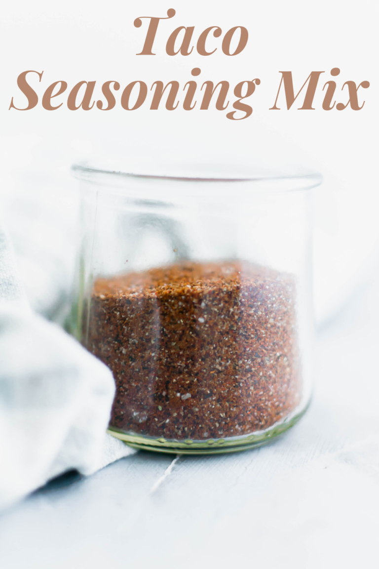 Taco Seasoning Mix Meg's Everyday Indulgence