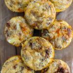 With back to school on the horizon, let's start gathering all the easy breakfast ideas. One of our favorites are these Egg Muffins with Chorizo and Cheddar Cheese. Great for making ahead and freezable too.