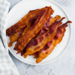 Today we're going to talk about How to Bake Bacon. It's the easiest and least messy way to prepare bacon and therefore my favorite.