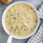 Make your own Copycat Panera Broccoli Cheddar Soup at home. It's super simple (less than 30 minutes!) and tastes just as delicious.