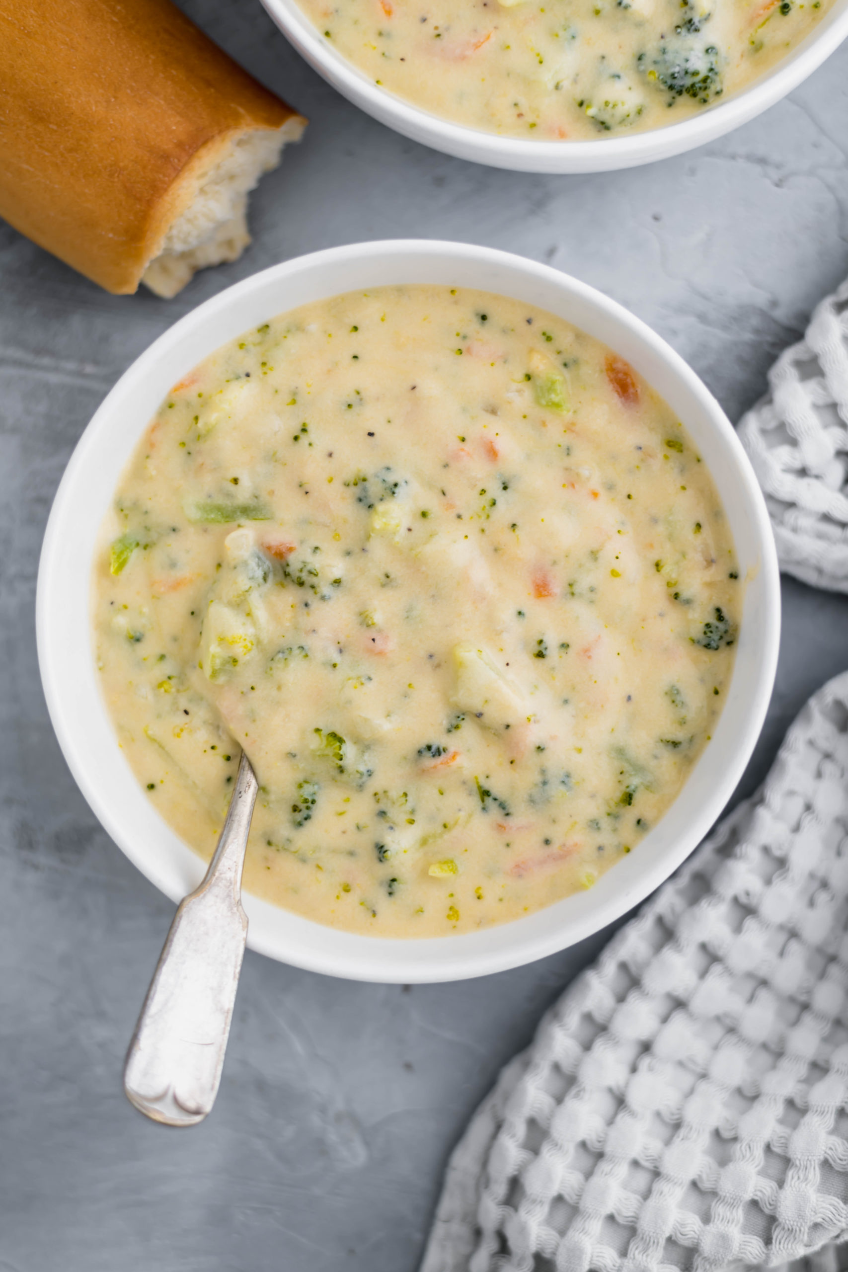 Make your own Copycat Panera Broccoli Cheddar Soup at home. It's super simple (less than 30 minutes!) and tastes just as delicious.