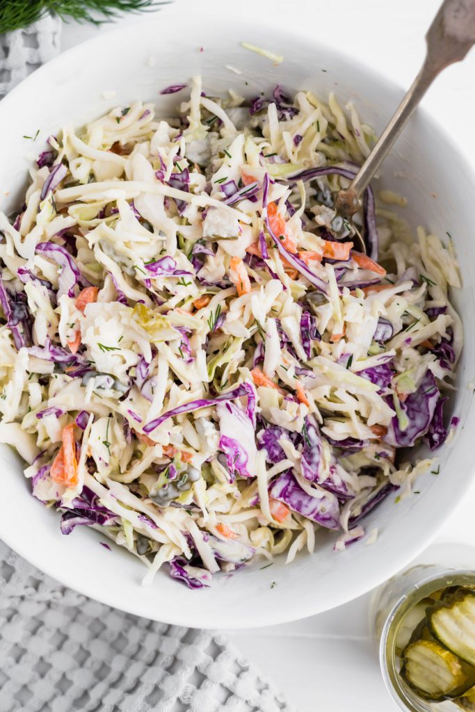 Dill Pickle Coleslaw Meg's Everyday Indulgence