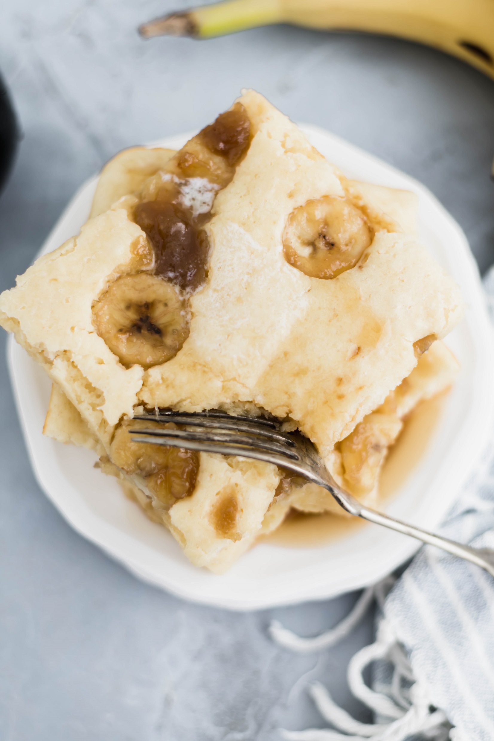 Get your pancakes made in a flash with this fun method. Sheet Pan Pancakes with Caramelized Bananas will quickly become a breakfast favorite.