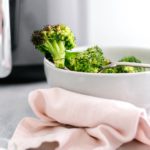 Make crisp, perfectly cooked frozen broccoli in the air fryer in minutes. The perfect easy weeknight side dish. Looking for an easy weeknight side dish? This Air Fryer Broccoli is just what you need. It starts with frozen broccoli and the cooking method results in crisp, perfectly cooked broccoli.