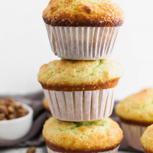 Bakery Style Pistachio Muffins Meg's Everyday Indulgence