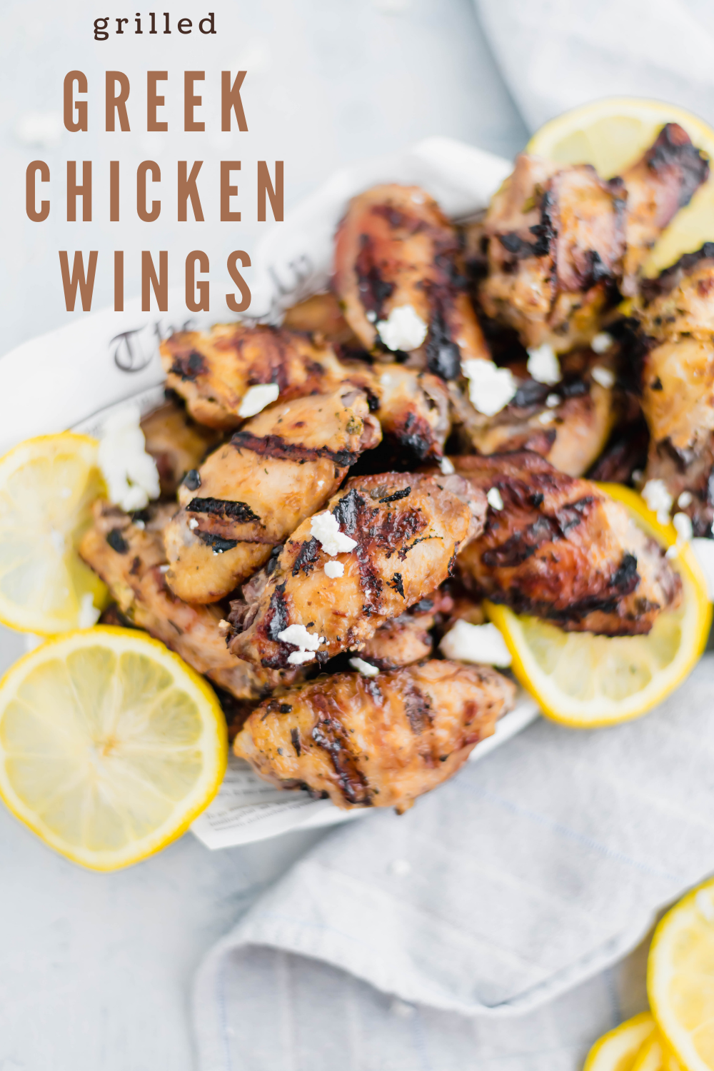 Greek Chicken Wings Meg's Everyday Indulgence Meg's Everyday Indulgence