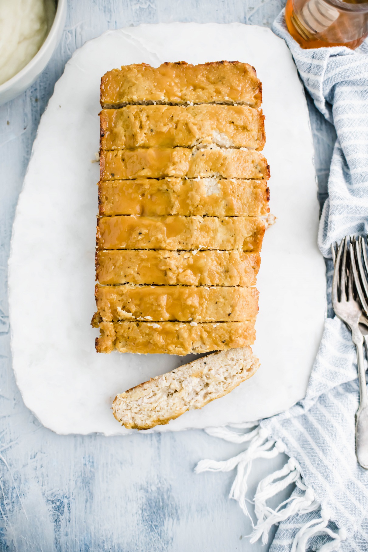 Mix up your weeknight routine with this Honey Mustard Chicken Meatloaf. It's simple to make with just a handful of ingredients and packed with flavor.