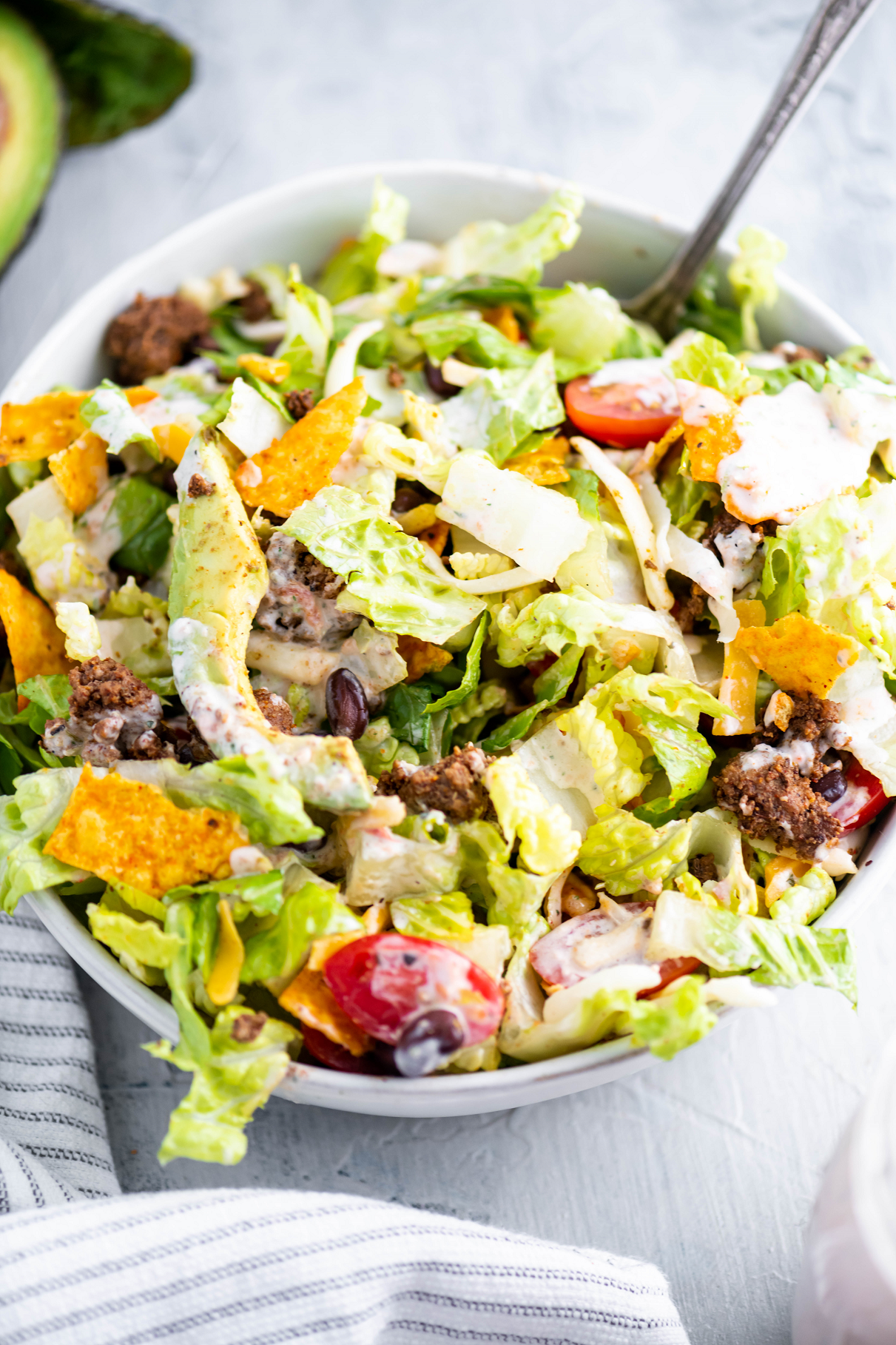 Laura's Lean  Bento Box Ground Beef Taco Salad